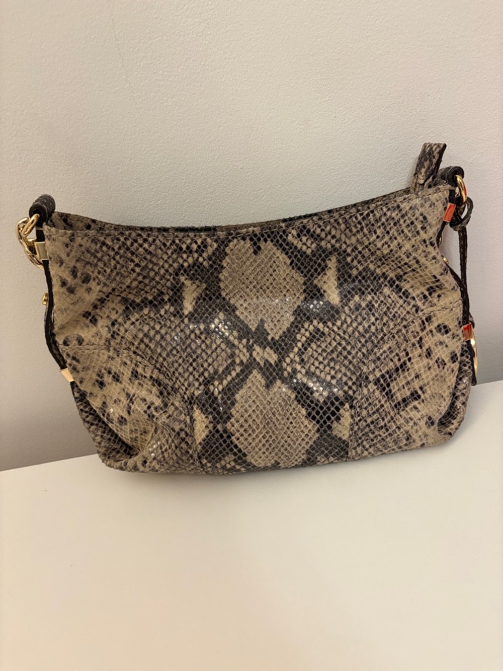 Michael Kors 🐍 Snake-Print Shoulder Bag - Picture 6 of 10